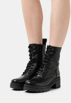 Zign Bottines à Lacets - Black