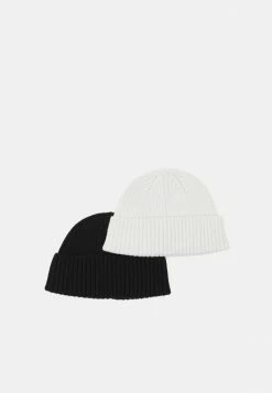 Zign 2 PACK UNISEX - Bonnet - Black/white