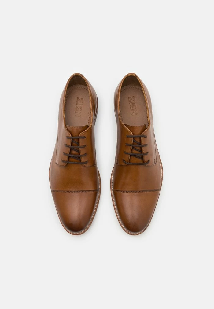 Zign LEATHER - Derbies - Cognac – Image 4