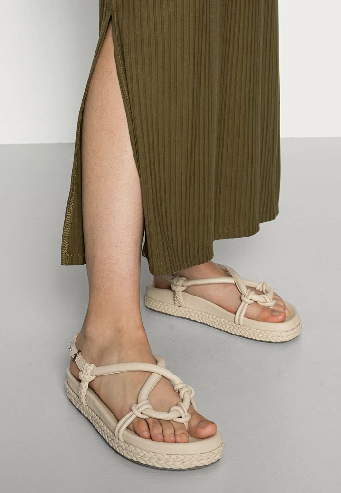 Zign RACER COLUMN MAXI DRESS - Robe Longue - Khaki – Image 5