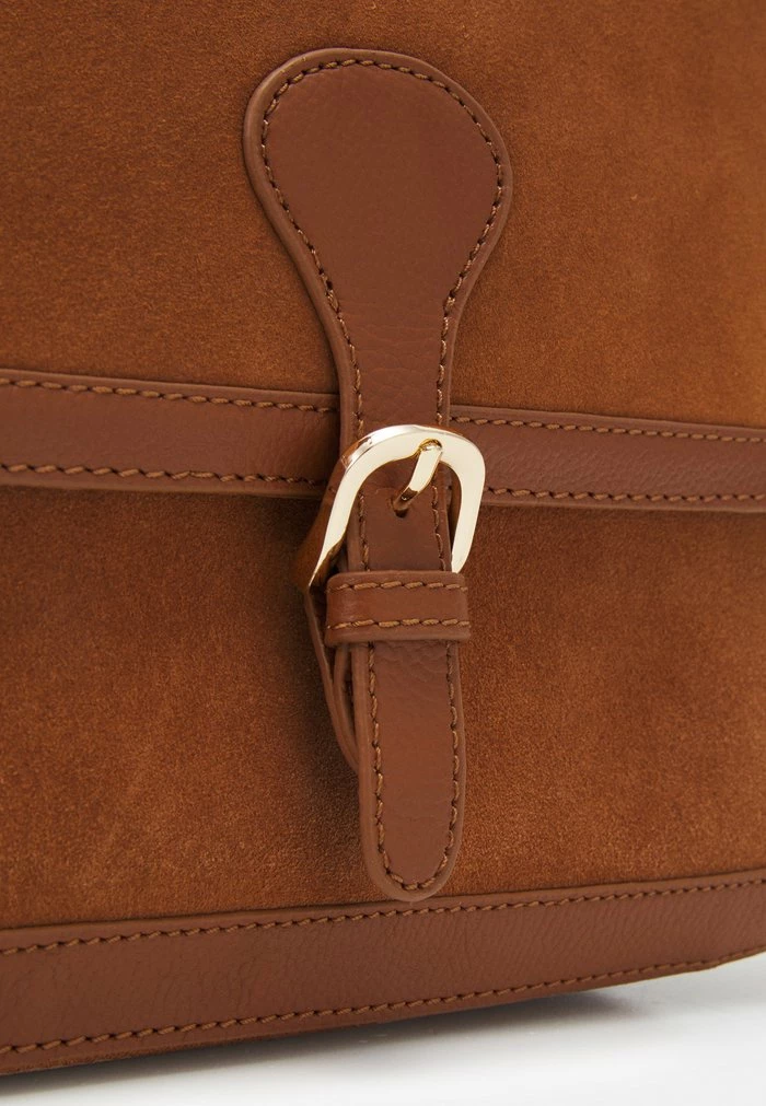 Zign LEATHER - Sac Bandoulière - Cognac – Image 4