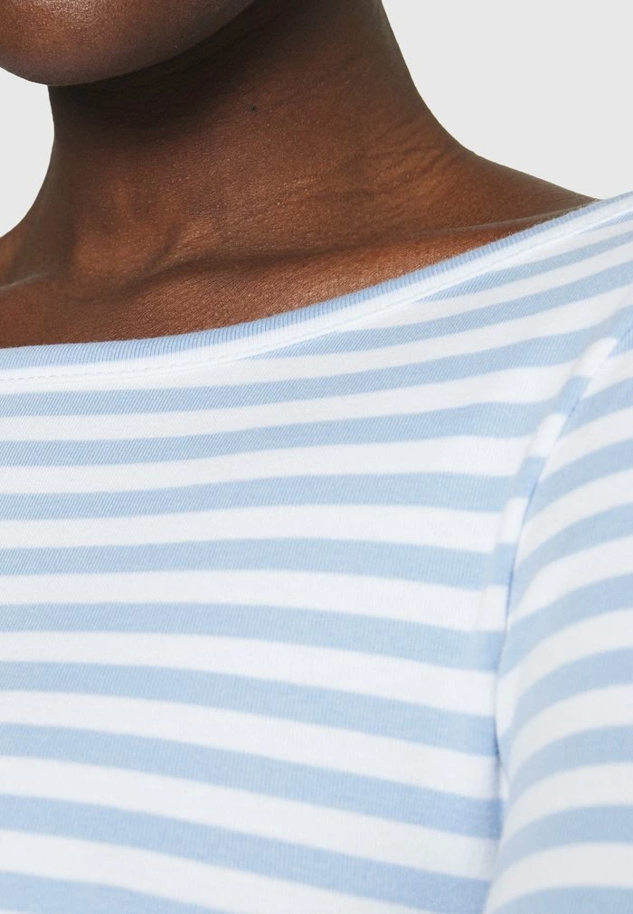 Zign T-shirt à Manches Longues - Blue/white – Image 5