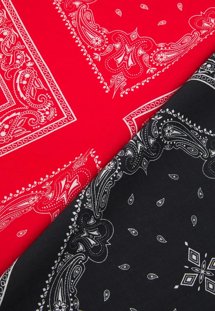 Zign BANDANA UNISEX 2 PACK - Foulard - Red/black – Image 5