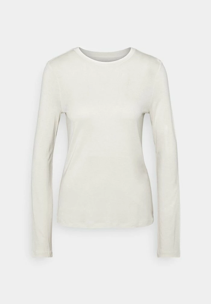 Zign SILK BLEND Longsleeve - T-shirt à Manches Longues - Off-white – Image 6