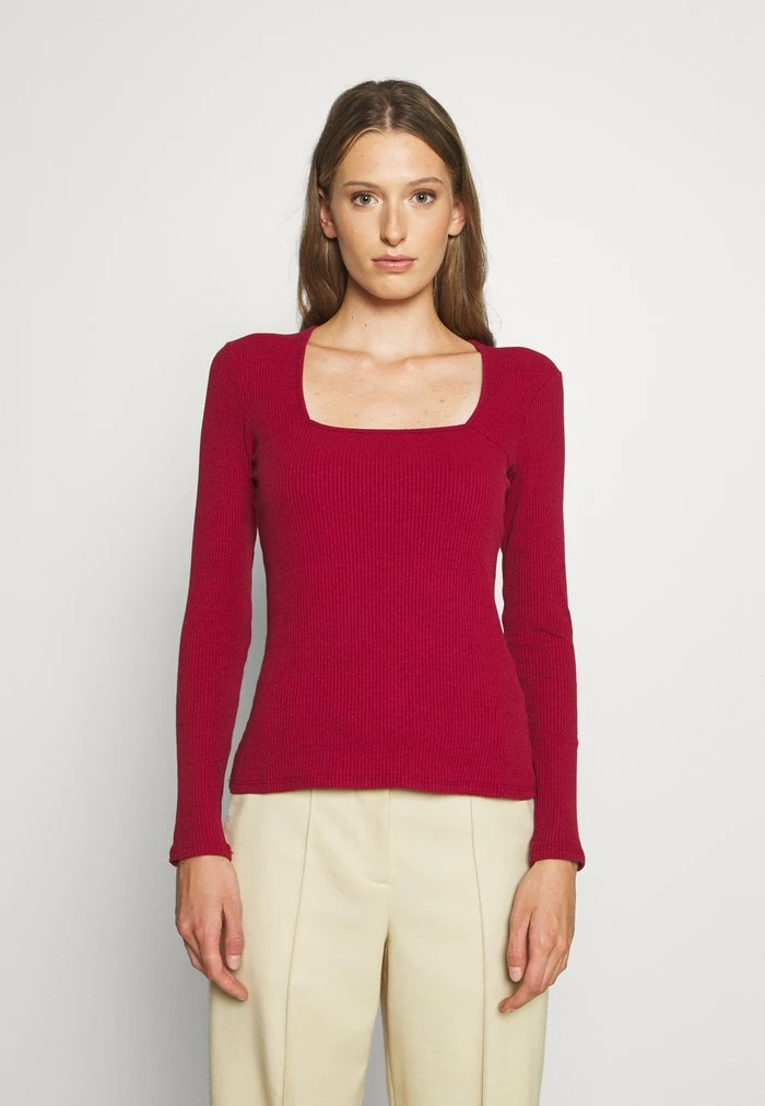 Zign T-shirt à Manches Longues - Dark Red