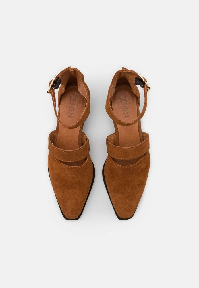 Zign Escarpins - Cognac – Image 6