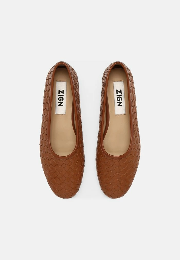 Zign Ballerines - Cognac – Image 5