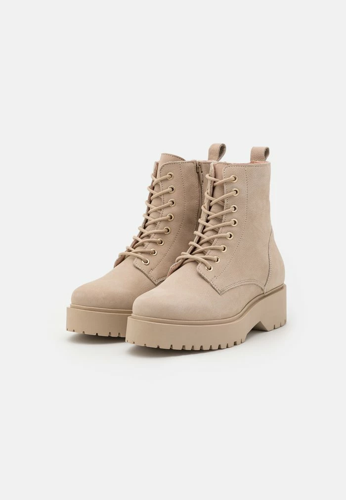 Zign Bottines à Plateau - Nude – Image 3