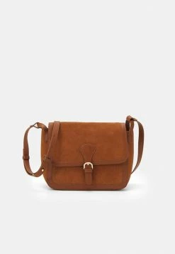 Zign LEATHER - Sac Bandoulière - Cognac
