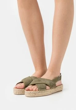 Zign Sandales à Plateforme - Khaki