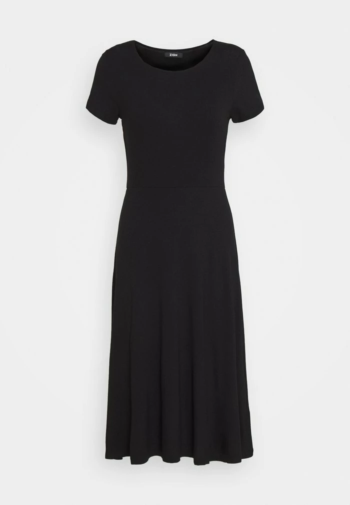Zign Robe En Jersey - Black – Image 5