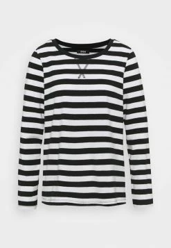 Zign T-shirt à Manches Longues - White/black