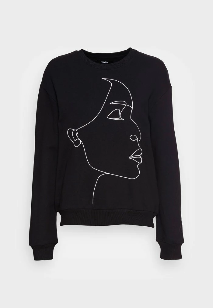 Zign Sweatshirt - Black – Image 4