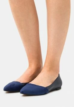 Zign LEATHER - Ballerines - Dark Blue