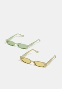 Zign UNISEX 2 PACK - Lunettes De Soleil - Beige/green