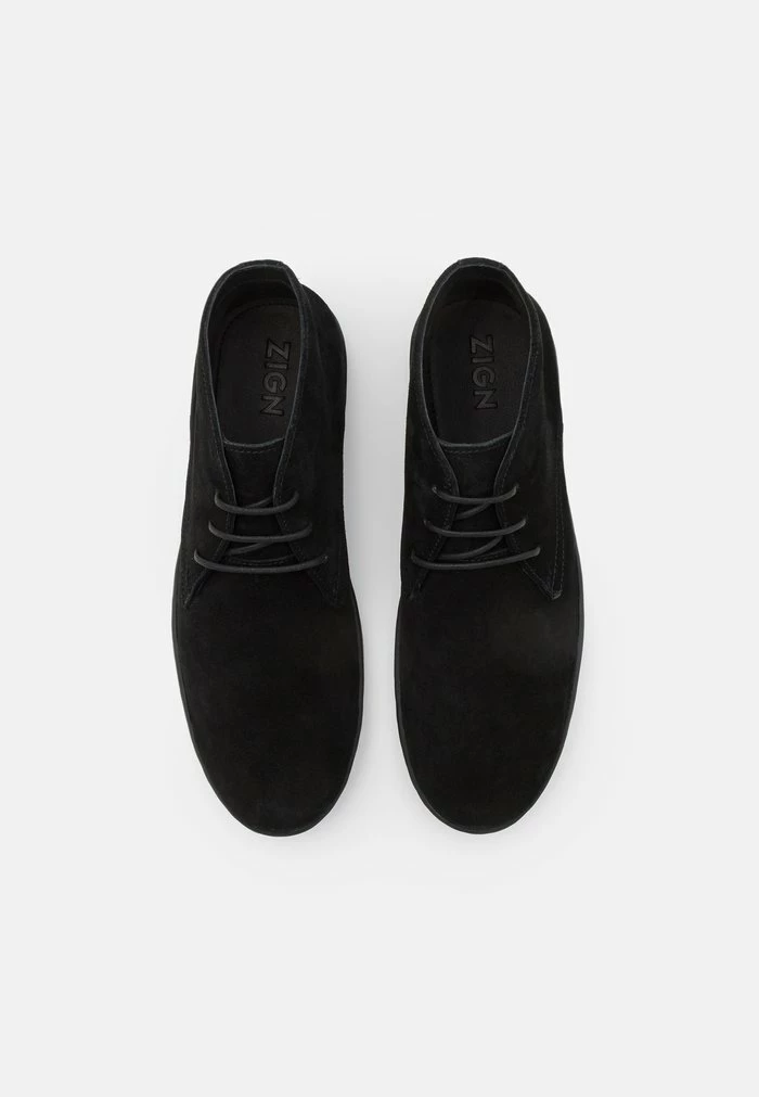 Zign LEATHER - Chaussures à Lacets - Black – Image 7