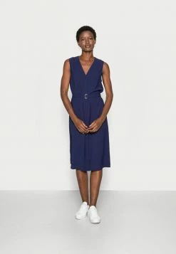 Zign WOVEN TUNIC DRESS BUCKLE - Robe De Jour - Dark Blue