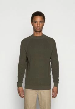 Zign MOCKNECK JUMPER - Pullover - Olive