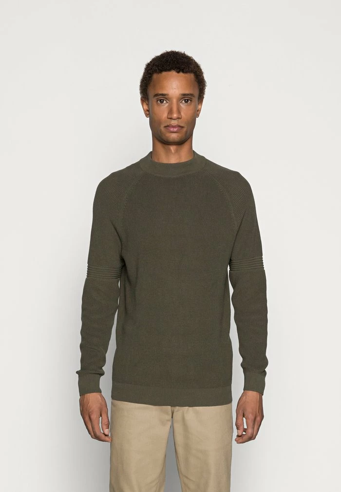Zign MOCKNECK JUMPER - Pullover - Olive