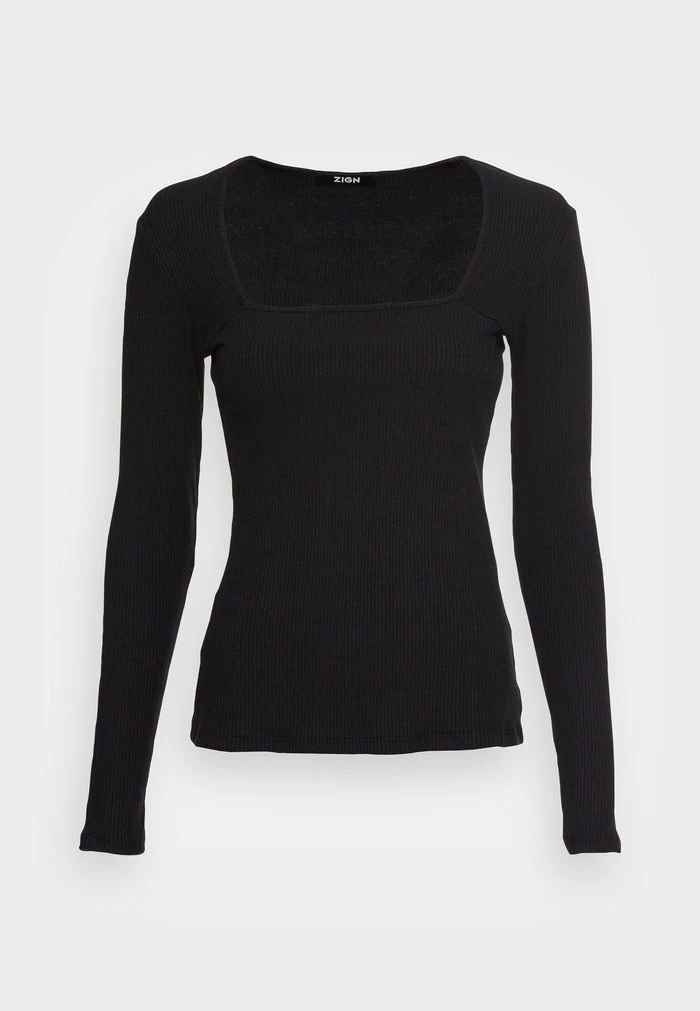 Zign T-shirt à Manches Longues - Black – Image 4