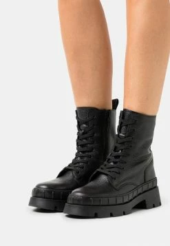 Zign Bottines à Lacets - Black