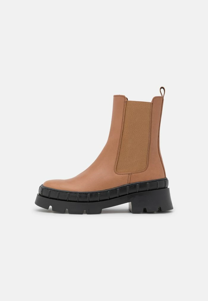 Zign LEATHER - Bottines à Plateau - Camel – Image 2