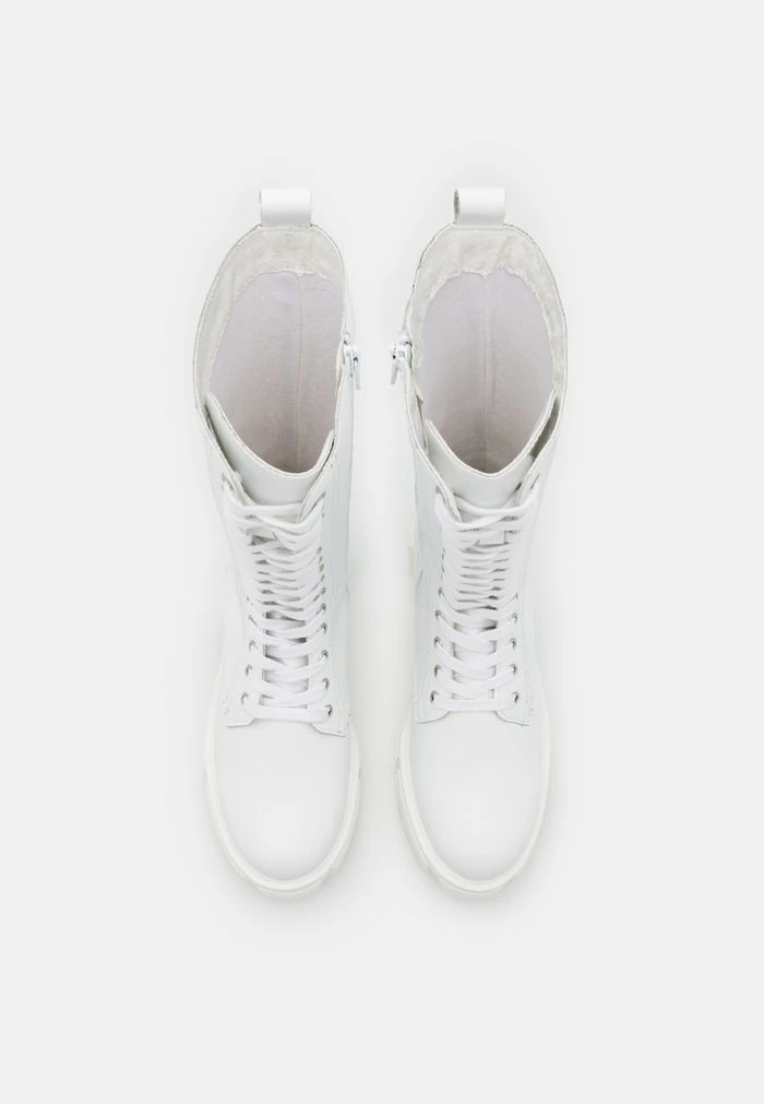 Zign RECYCLED LEATHER - Bottes à Plateau - White – Image 6