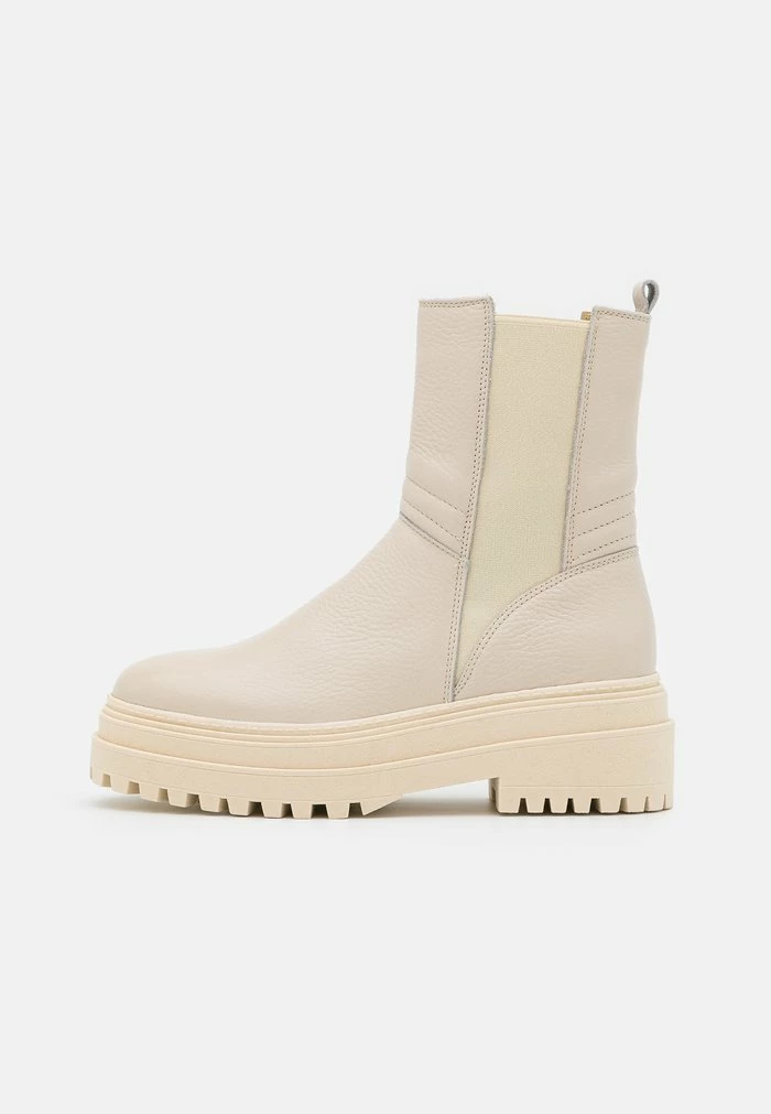 Zign LEATHER - Bottines à Plateau - Beige – Image 2