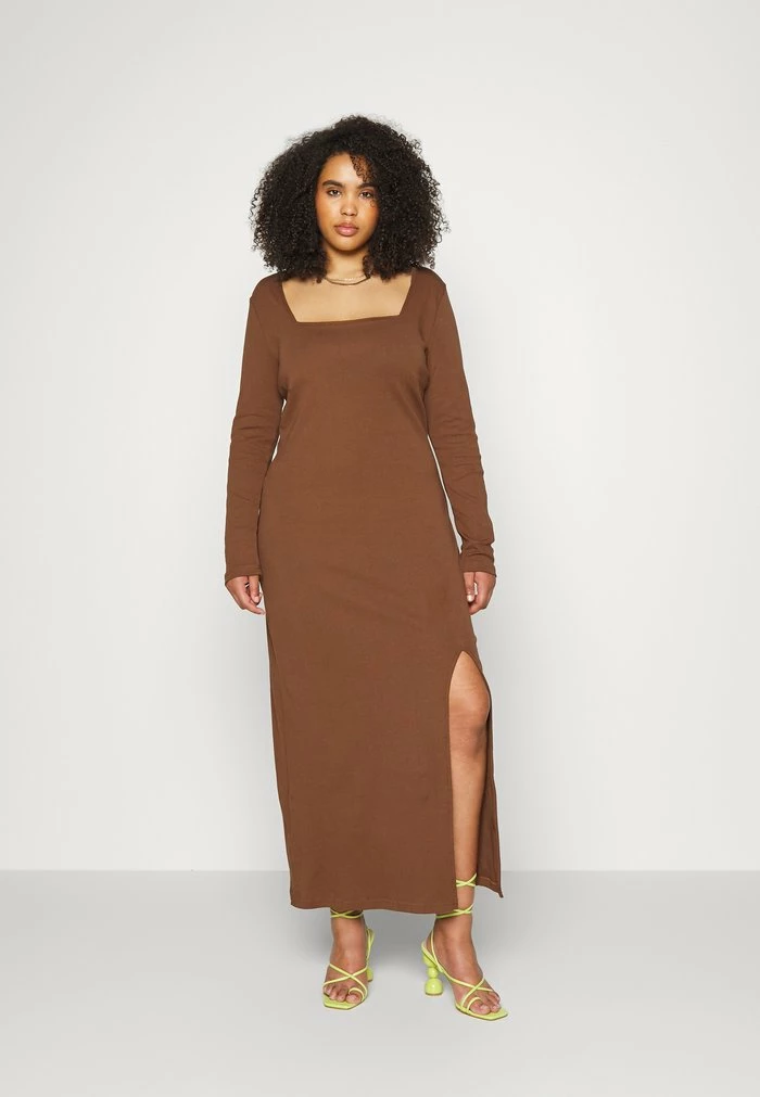 REDEZIGN - Robe Longue - Dark Brown – Image 4