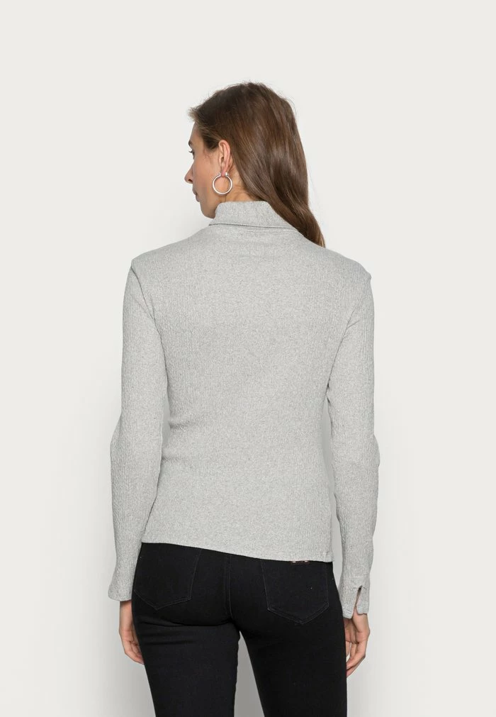 Zign RECOVER PERKINNECK LONGSLEEVE - T-shirt à Manches Longues - Grey – Image 3