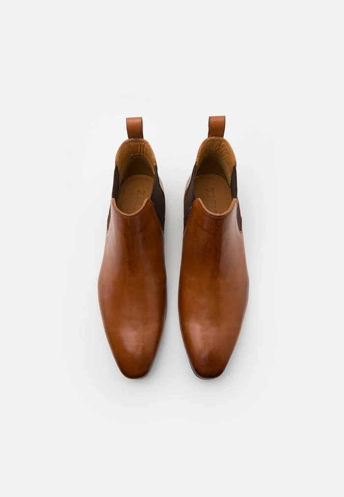 Zign LEATHER - Bottines - Cognac – Image 4