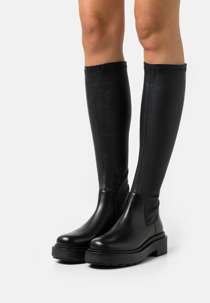 Zign Bottes à Plateau - Black