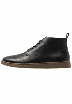 Zign LEATHER - Bottines à Lacets - Black