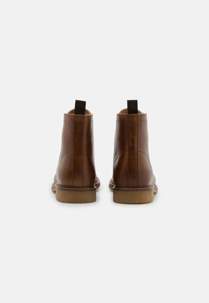 Zign LEATHER - Bottines à Lacets - Cognac – Image 3