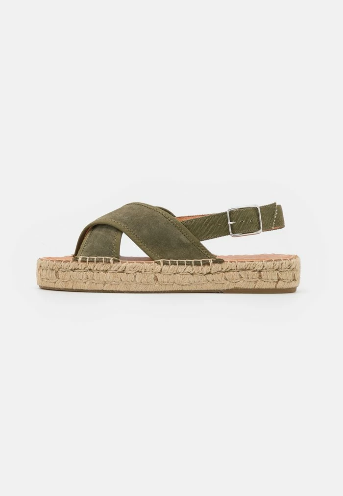 Zign Sandales à Plateforme - Khaki – Image 2