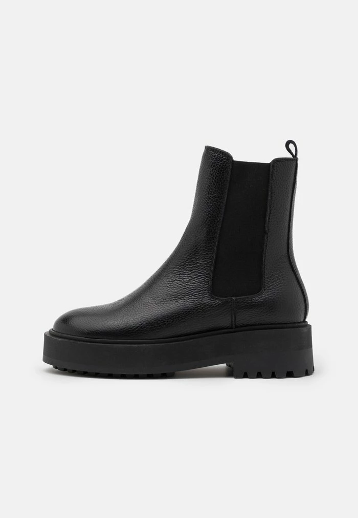 Zign LEATHER - Bottines à Plateau - Black – Image 2