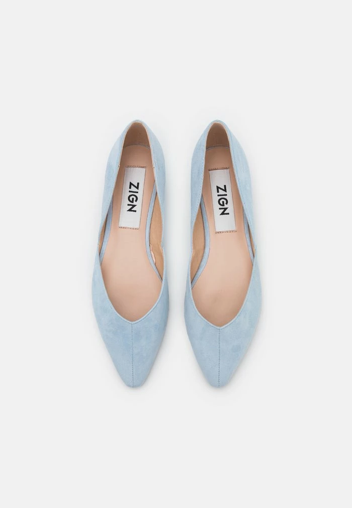 Zign LEATHER - Ballerines - Light Blue – Image 6