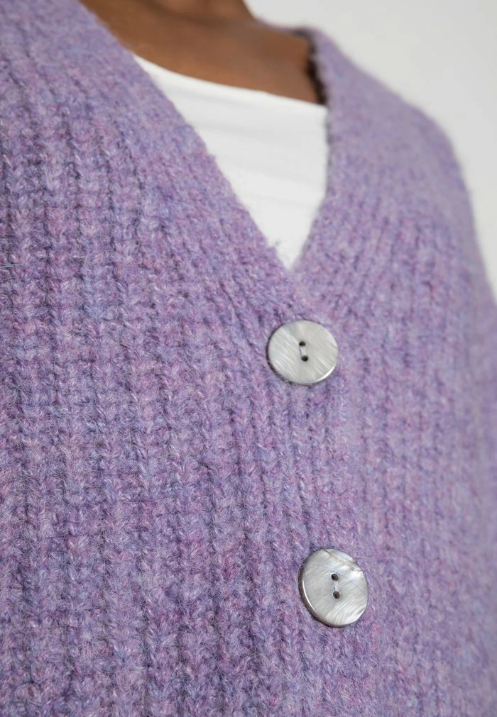 Zign WOOL BLEND JUMPER - Gilet - Lilac – Image 5