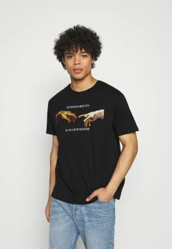 Zign T-shirt Imprimé - Black