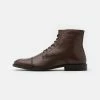 Zign Bottines à Lacets - Dark Brown