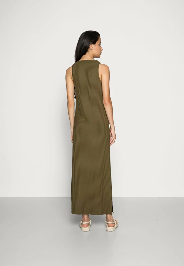 Zign RACER COLUMN MAXI DRESS - Robe Longue - Khaki – Image 3