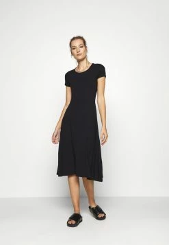 Zign Robe En Jersey - Black