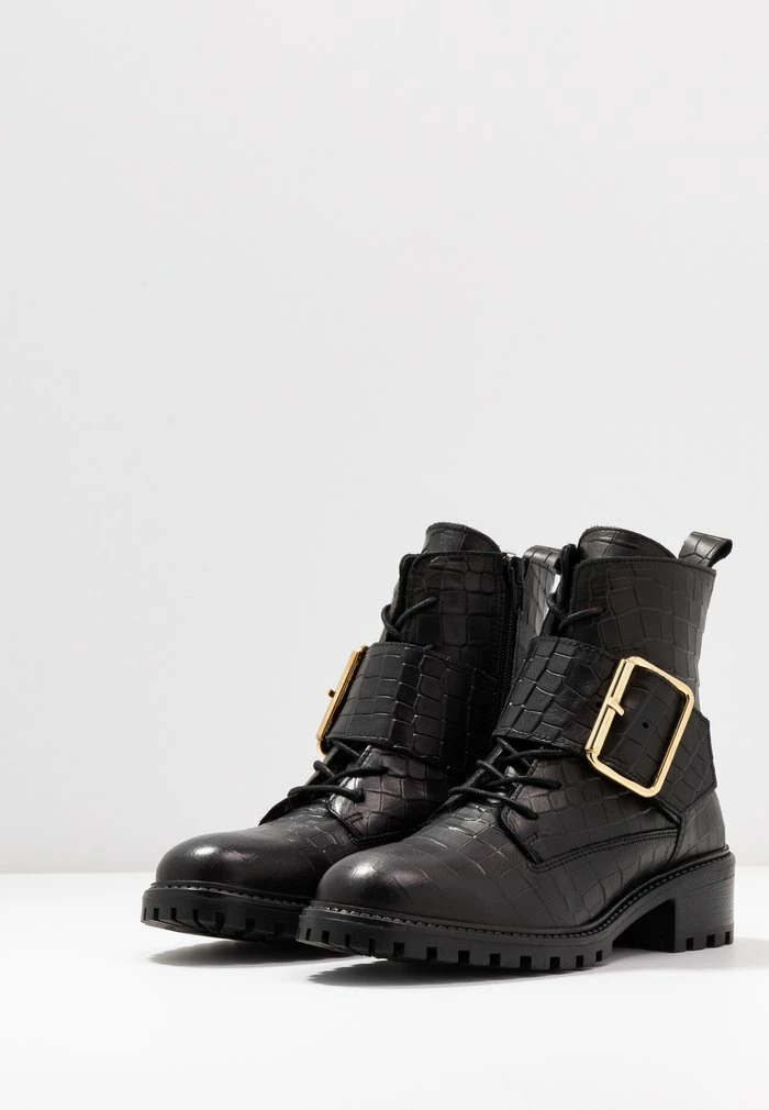 Zign Bottines à Lacets - Black – Image 5