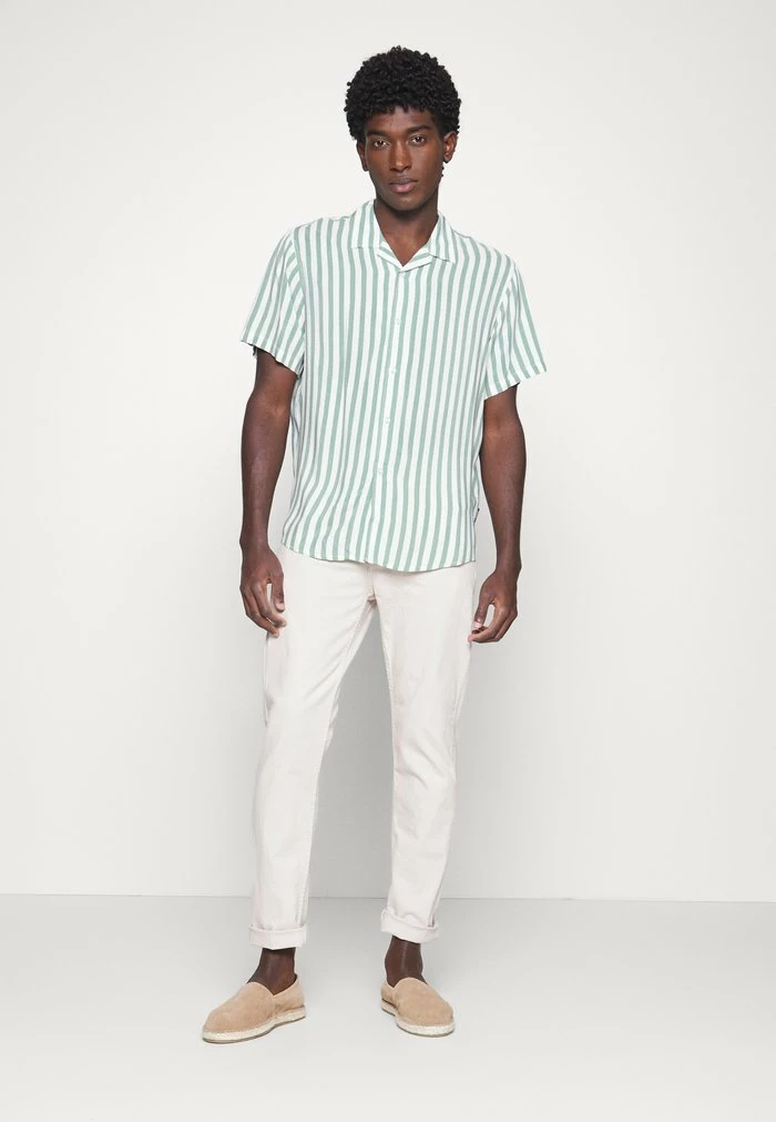 Zign UNISEX - Chemisier - Mint/white – Image 2