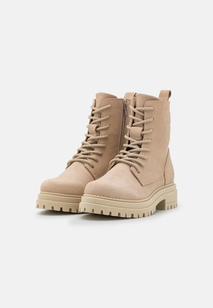 Zign LEATHER - Bottines à Lacets - Beige – Image 3