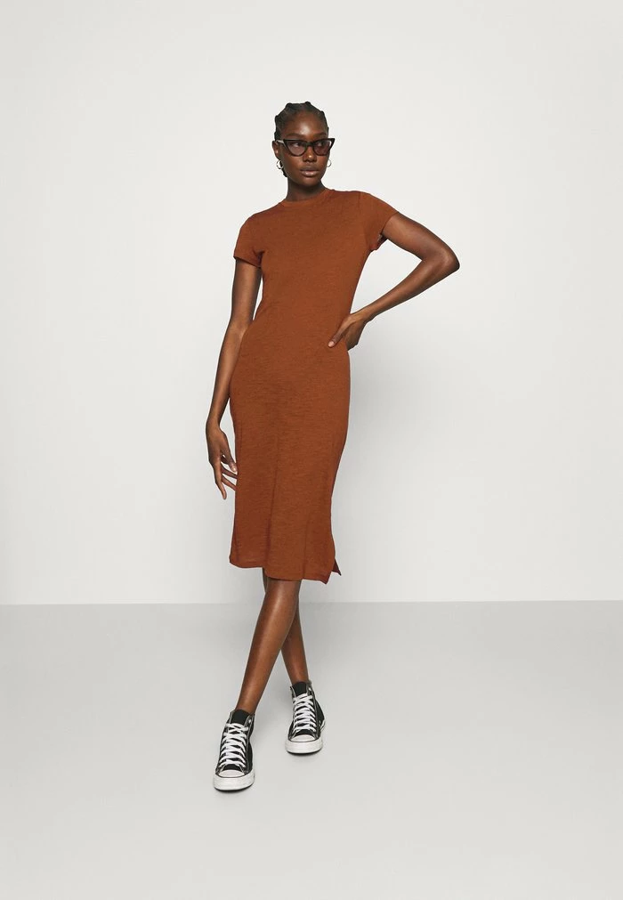 Zign Robe En Jersey - Brown – Image 2