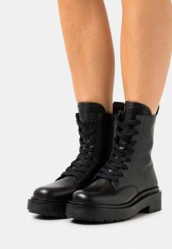 Zign Bottines à Lacets - Black