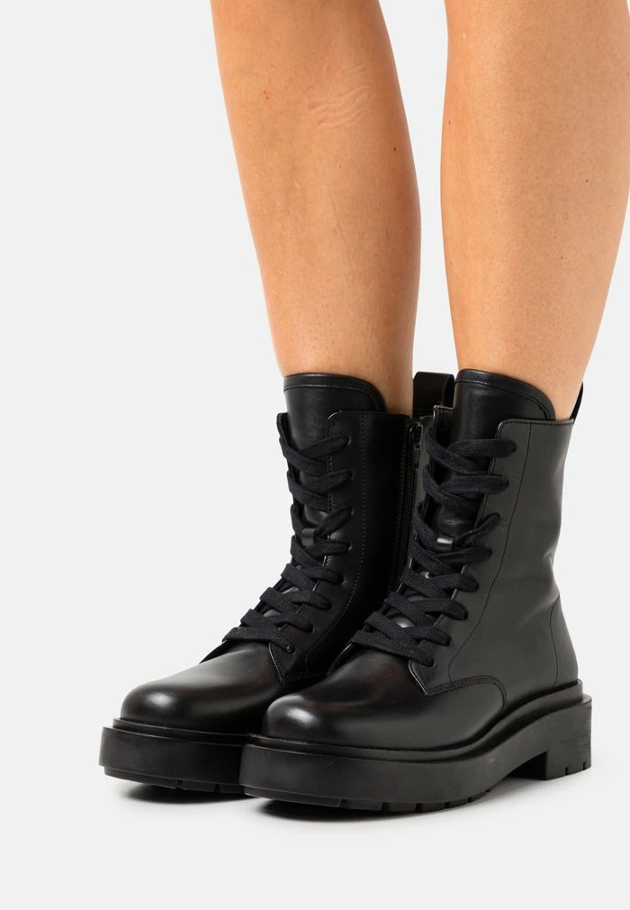 Zign Bottines à Lacets - Black