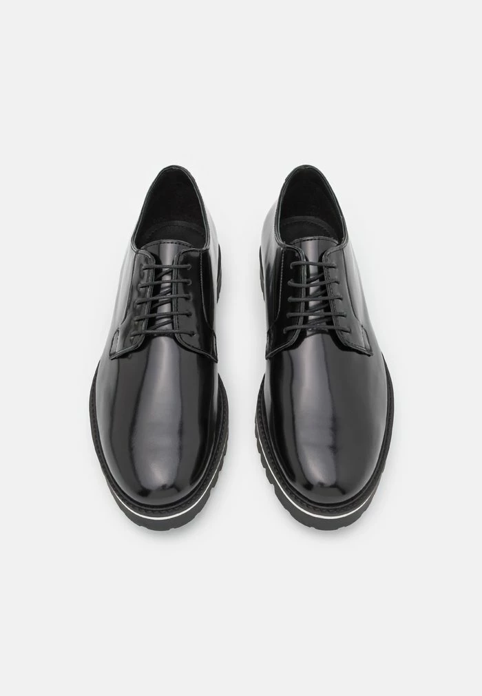 Zign LEATHER UNISEX - Derbies - Black – Image 4