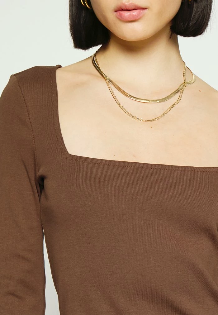 REDEZIGN - Robe Longue - Dark Brown – Image 11